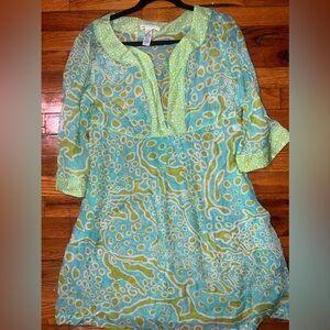 DVF swimsuit cover up